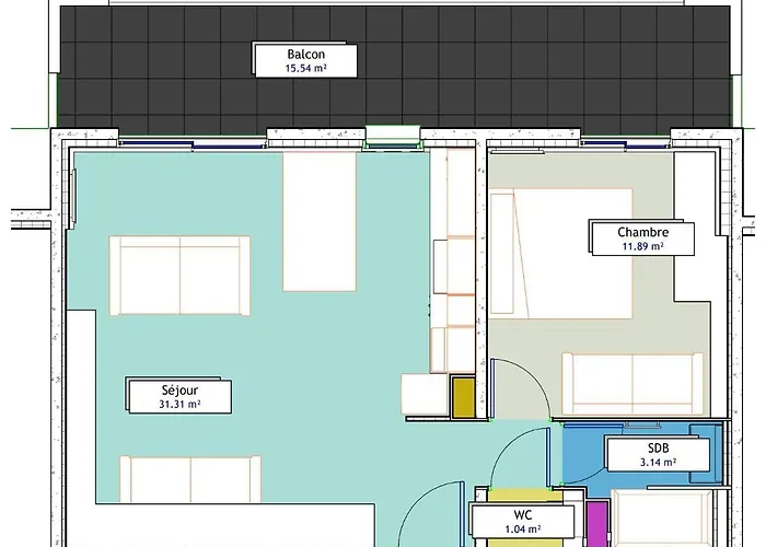 8 Min De La Plage, 2 De La Gare, 15 De St-nazaire Apartman La Baule